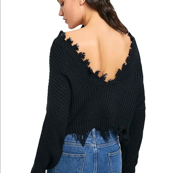 Zaful black sweater - Picture 2 of 3